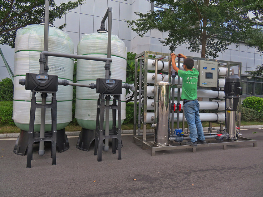 珠海某線路板廠500噸每天中水回用系統